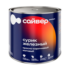 сурик алкидный кр.-кор. Сайвер 3 кг