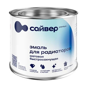 эмаль для радиаторов Сайвер  1,8 кг (матовая)