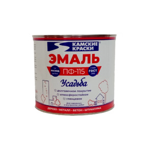 эмаль ПФ-115 св.-серая Усадьба СТАНДАРТ 1,9 кг