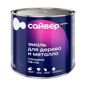 эмаль ПФ-115 сиреневая Сайвер 1,8 кг