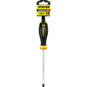 отвертка STAYER Hercules, - SL 5*100 мм