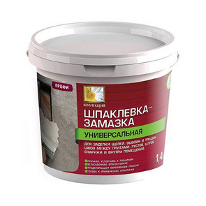 замазка Коллекция для выбоин и трещин 1,4 кг / 12