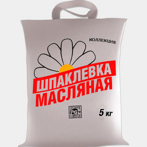 шпаклевка масл.  5 кг (пакет) / Ижсинтез