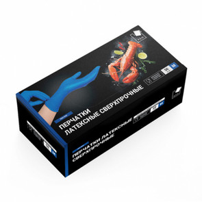 перчатки латексные High Risk, XL  (40гр) РАКИ