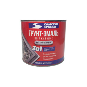грунт-эмаль по ржавчине графит Камские краски  1,9 кг