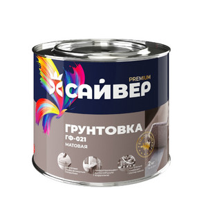 грунт ГФ-021 кр.-коричневый Сайвер 1,8 кг