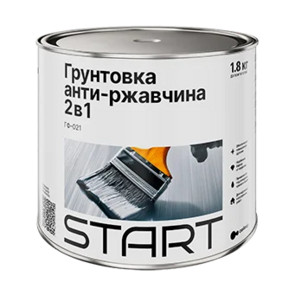 грунт ГФ-021 кр.-коричневый Старт 1,8 кг