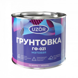 грунт ГФ-021 серый Узор 2,7кг