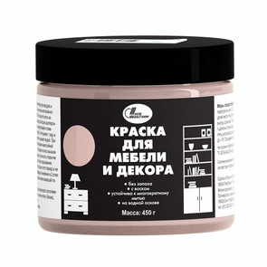 краска для мебели и декора Персиковый 0.5 кг